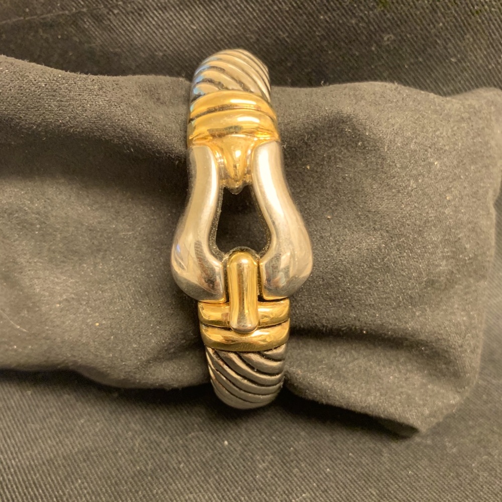 Large Buckle Hinge Bracelet